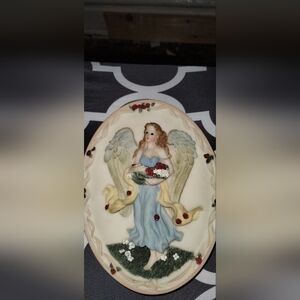 2 Vintage 3D Angel  decor